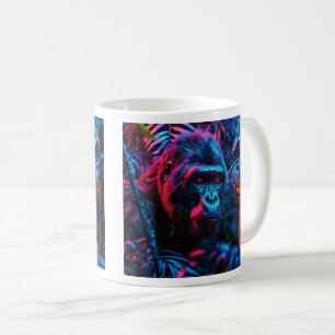 Neon Gorilla Kaffeetasse