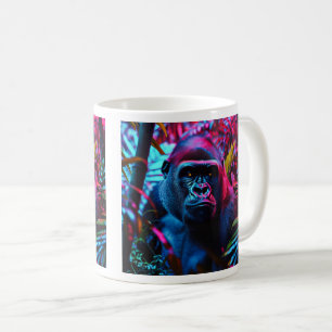 Neon Gorilla Kaffeetasse