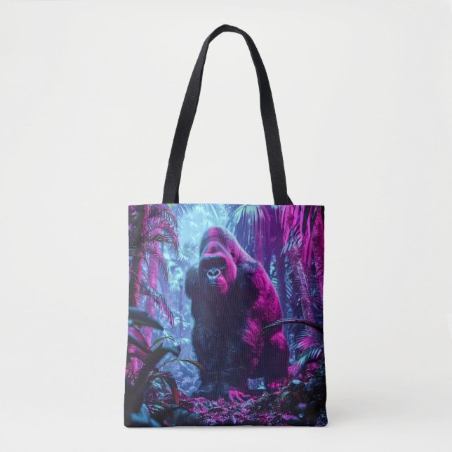 Neon Gorilla Tasche (Vorderseite)