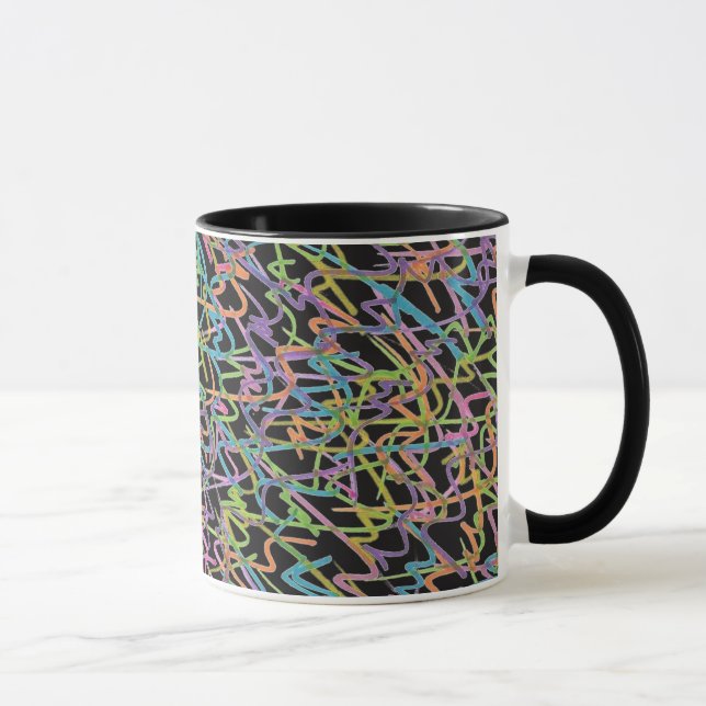 Neon Graffiti Mug (Droite)