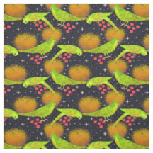 Neon green Australian Parrots