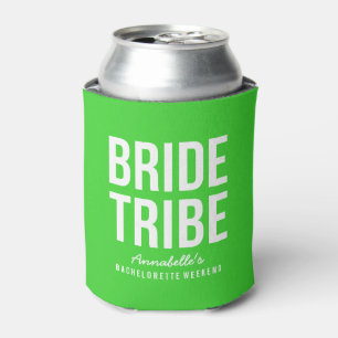 Neon Green Bride Stamm Can Cooler Dosenkühler