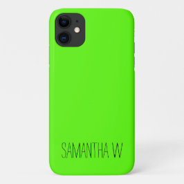 Neon Green Case-Mate iPhone Hülle