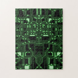 Neon Green Circuit Board | Herausforderung