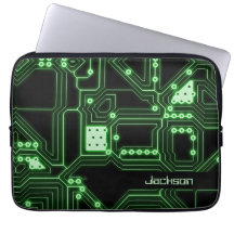 Neon Green Circuit Board | PERSONALISIERT