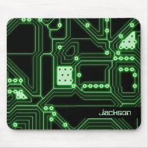 Neon Green Circuit Board | PERSONALISIERT