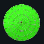 Neon Green Custom Color Bright farbenfrohe Geschen Dartscheibe<br><div class="desc">Gedruckt mit solidem Neon Grün,  benutzerdefinierter Farbhintergrund! Fühlen Sie sich frei,  um den gewünschten Text anzupassen und hinzuzufügen oder die Hintergrundfarbe zu ändern.</div>