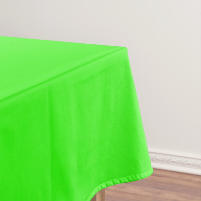 Neon Green Custom Tablecloth Tischdecke (Beispiel)