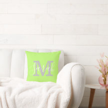 Neon Green für Minimalistische Skriptmonogramm
