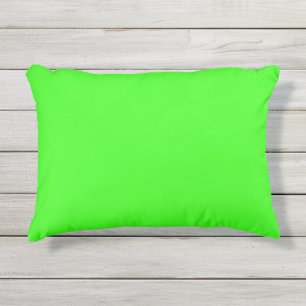 Neon Green Outdoor Accent Pillow Kissen Für Draußen