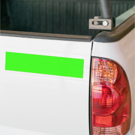 Neon Green Solid Color | Classic Autoaufkleber