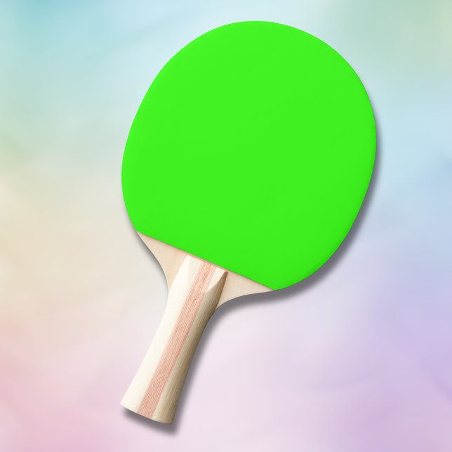 Neon Green Solid Color | Classic Tischtennis Schläger (Von Creator hochgeladen)