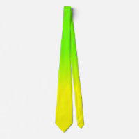 Neon Green und Neon Yellow Ombré Farbtafel