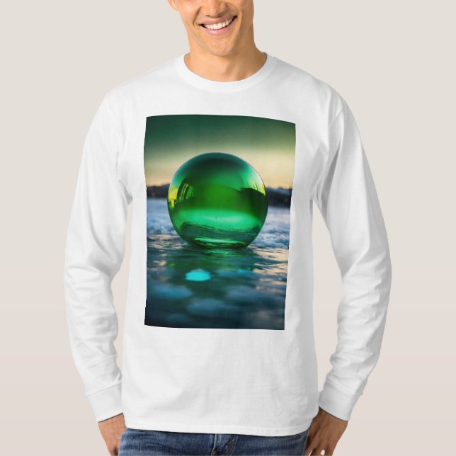Neon Green Xbox Logo T - Shirt - 8 K Raucheffekt (Vorderseite)