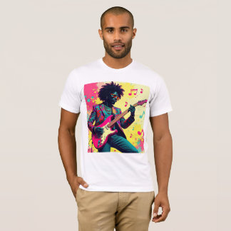 Neon Groove Collective – Psykedelisk Konst & Musik T-Shirt