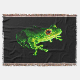 Neon-Grüner Elektrischer Laubfrosch - Leuchtendes  Decke