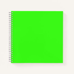 Neon Grünes und Neon Rosa Spiralnotizbuch – Anpass Notizbuch