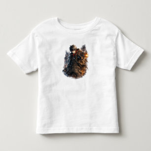 Neon-Gunslinger Feurige Himmel Kleinkind T-shirt