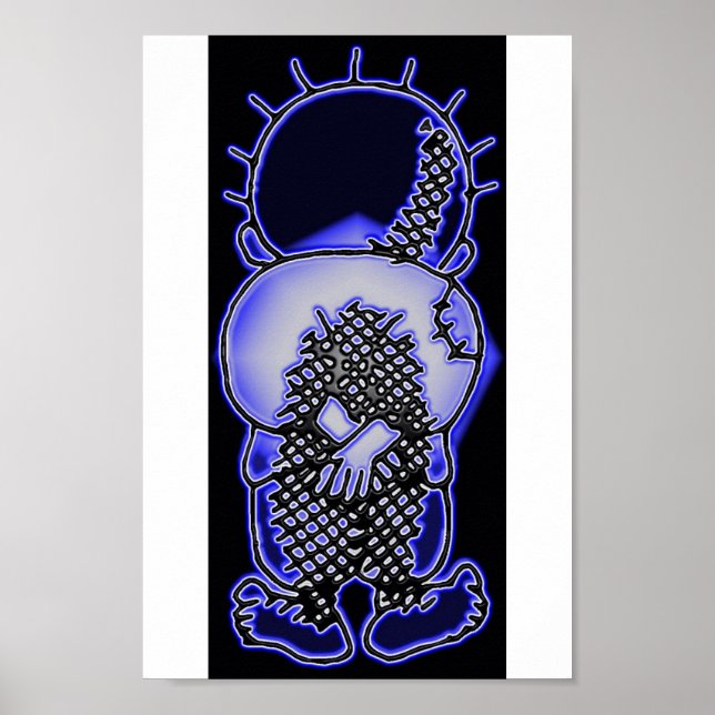 Neon Handalah Poster (Vorne)