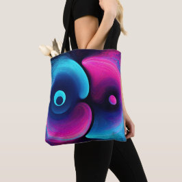 Neon Harmony: Eine moderne Interpretation von Yin  Tasche