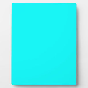 Neon hellblau 00ffff fotoplatte