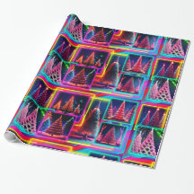 NEON, Helle, fluoreszierende TREEZY Ferien Wraps