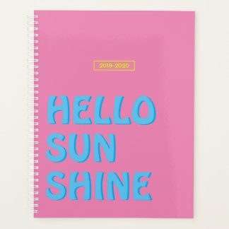 Neon Hello Sunshine 2019-2020 Planificateur