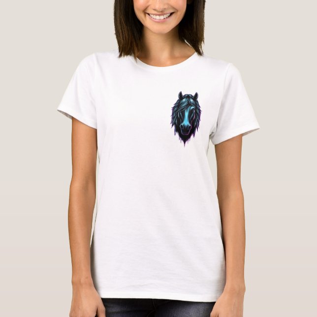 Neon Hengst T-Shirt (Vorderseite)