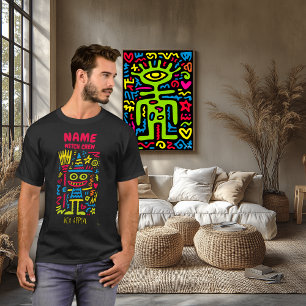 Neon-Hexen-Pop-Art Hex-Reiz-Halloween-Design T-Shirt