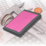 Neon Hot Pink Solid Color | Classic Trifold Geldbörse<br><div class="desc">Neon Hot Pink - Die zeitlose Faszination des Solid Color Design: Eine faszinierende Mischung aus klassischer Form und eleganter Einfachheit. Dieses Design ist eine Feier des Powers und der Schönheit in einem Single, markante Farbe gefunden. Die solide Farbgestaltung zeichnet sich durch ihre raffinierte Eleganz aus und macht sie zu einem...</div>