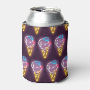 Neon Ice Cream Dog Dosenkühler