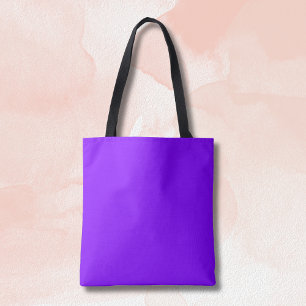 Neon Indigo Solid Color Classic Tasche