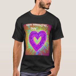 Neon Infinity 1. Jubiläum Mens Tshirt
