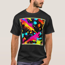 Neon Ink Splash Design