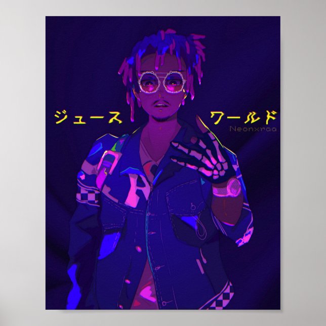 Neon Japanese Poster (Vorne)