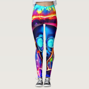 Neon Jellyfish Kindervision Leggings