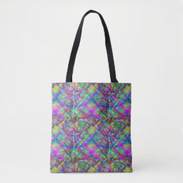 Neon-Kariert Tasche