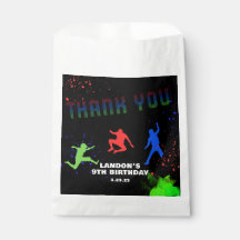 Neon Kids Trampolin Park Geburtstagsparty