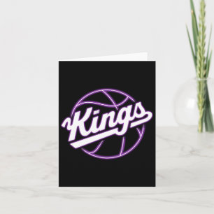 Neon Kings Basketball Karte