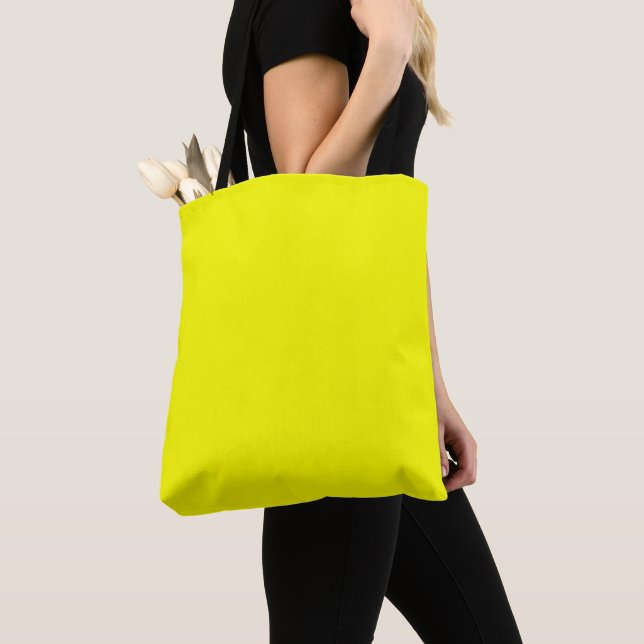 Neon Lemon Solid Color | Classic Tasche (Von Nahem)