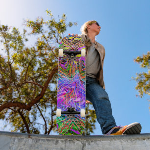Neon Lights D Brand Skateboard