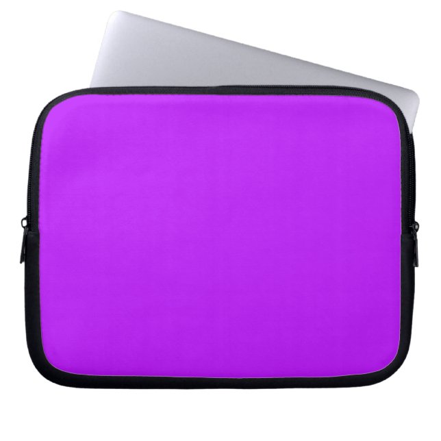 Neon Lila Computer Sleeve (Vorderseite)
