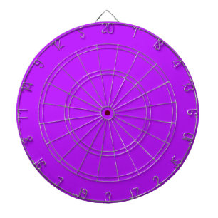 Neon Lila Dartboard mit Darts Dartscheibe
