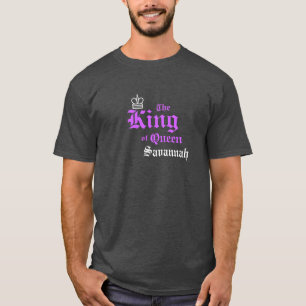 Neon Lila King Men's Basic T - Shirt