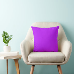 Neon Lila Throw Kissen
