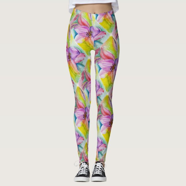 NEON LILY | LEGGINGS (Vorderseite)