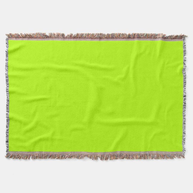 Neon Limon Solid Color | Classic Decke (Vorderseite)