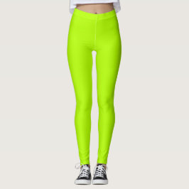 Neon Limon Solid Color | Classic Leggings
