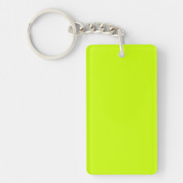 Neon Limon Yellow Solid Color | Classic | elegant Schlüsselanhänger
