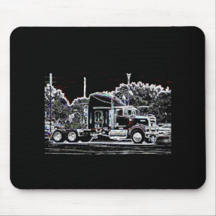 Neon-LKW-Mauspad Mousepad